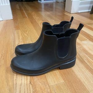 Madewell Chelsea Rainboots black size 9